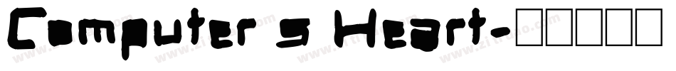 Computer s Heart字体转换